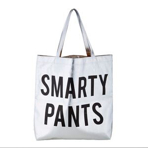 4 for $20 NWT “Smarty Pants” tote by Santa Barbara Design